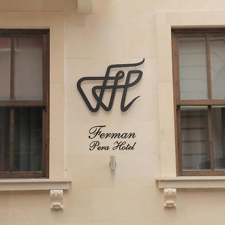 Ferman Pera Hotel Istanbul Exterior photo