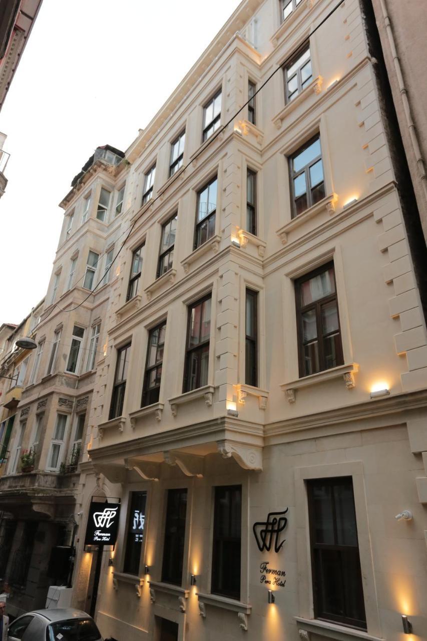 Ferman Pera Hotel Istanbul Exterior photo